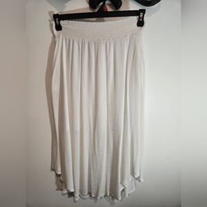 Women's Skirt In Bright Whire